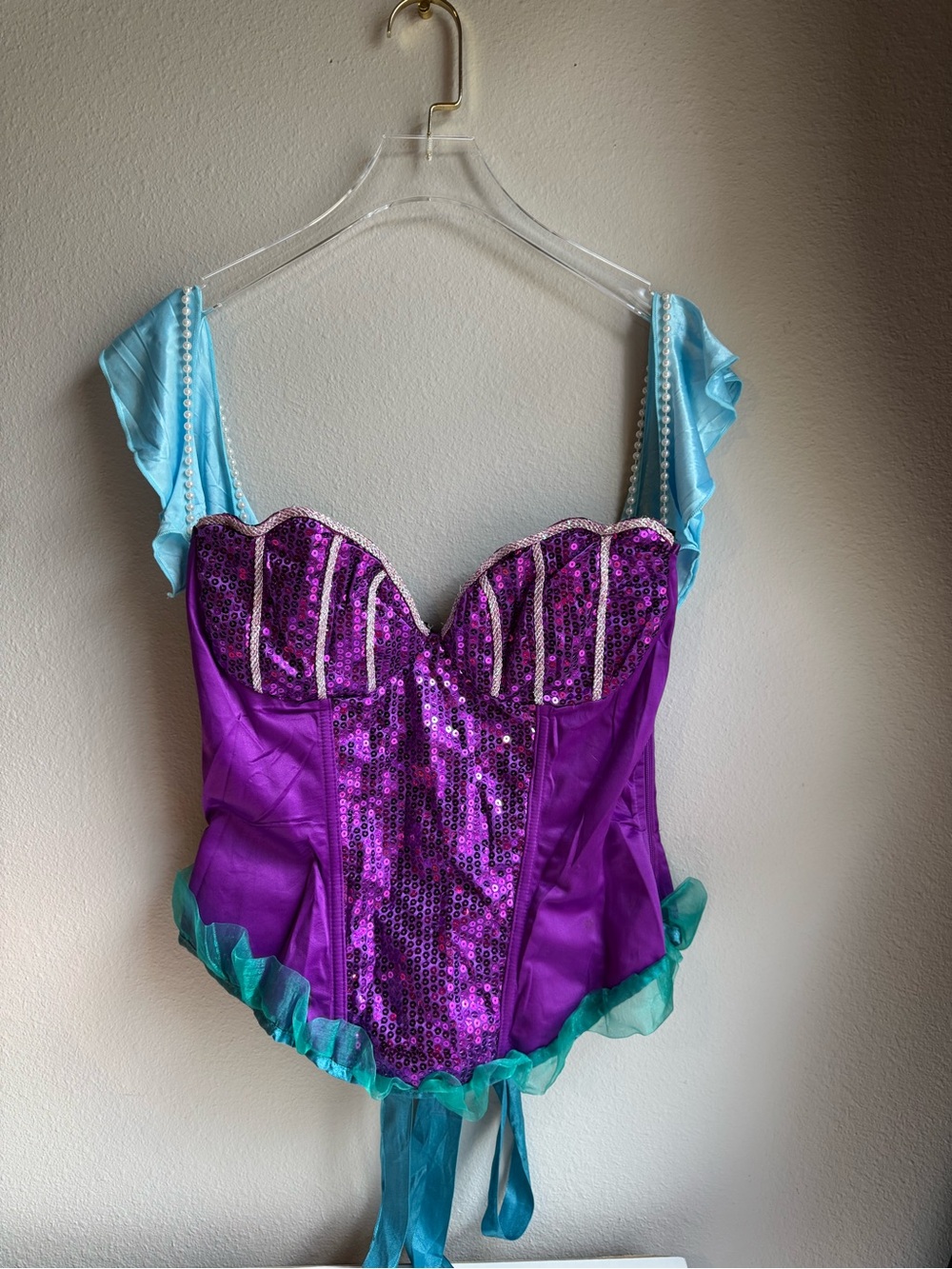 Leg Avenue Costumes Disney Deluxe Ariel Corset